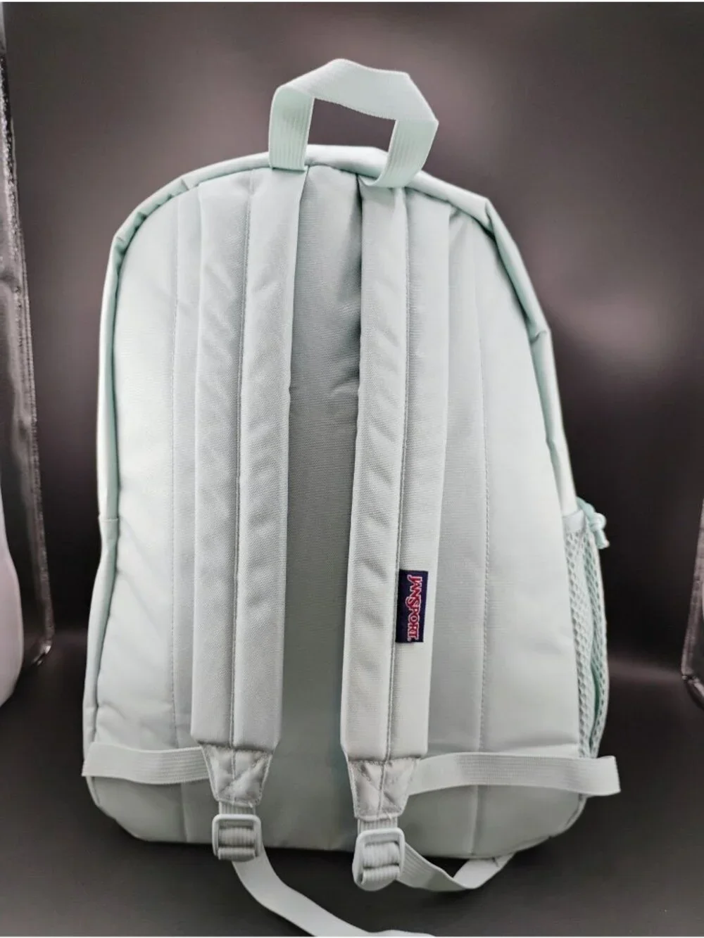 JanSport Light Blue Backpack Classic Design Durable Material Adjustable Straps